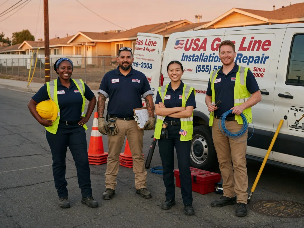 Gas Line Installation company in Manito, IL